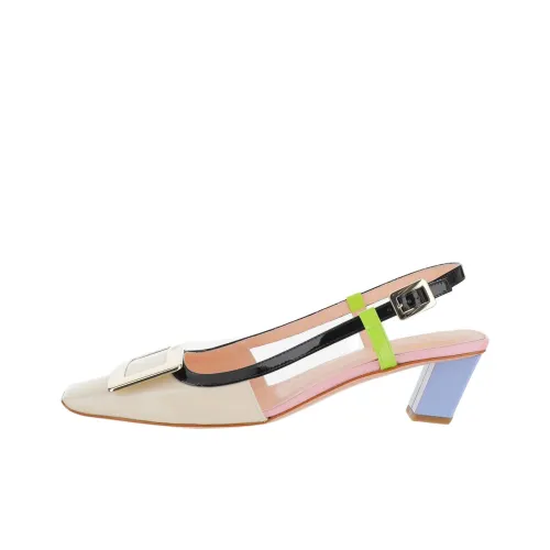 Roger Vivier Block Heel High Heels 4.5cm Women's Multicolor