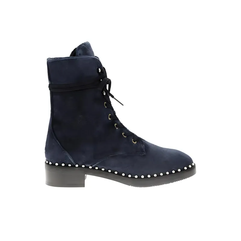Stuart Weitzman/SW Ankle Boots Women's Blue-1