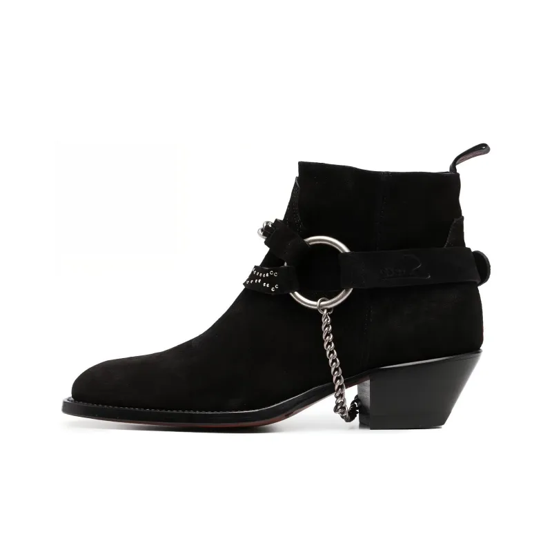 Sonora Dulce Belt 50mm Suede Boots-0