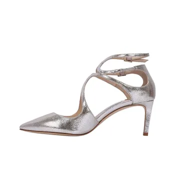 Jimmy Choo Lancer Slim Heel High Heels 6.5cm Women's Champagne