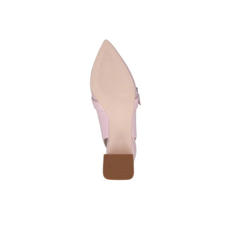CAPRICE Gillian Block Heel High Heels 5.5cm Women's Pink-6