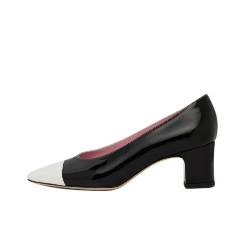 Carel Edith Chunky Heel High Heels 5cm Women's Black-0