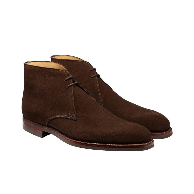 CROCKETT & JONES Tetbury Ankle Boots Men's Dark Brown-2