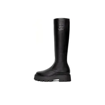 CELINE Knee high Boots 4.5cm Women's Black