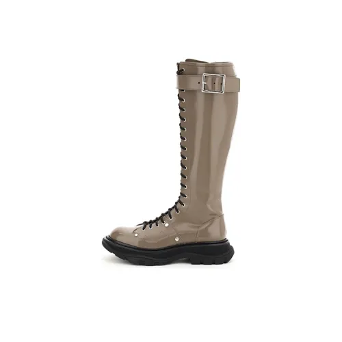 Alexander McQueen Tread Knee-high Boots Women's Brown