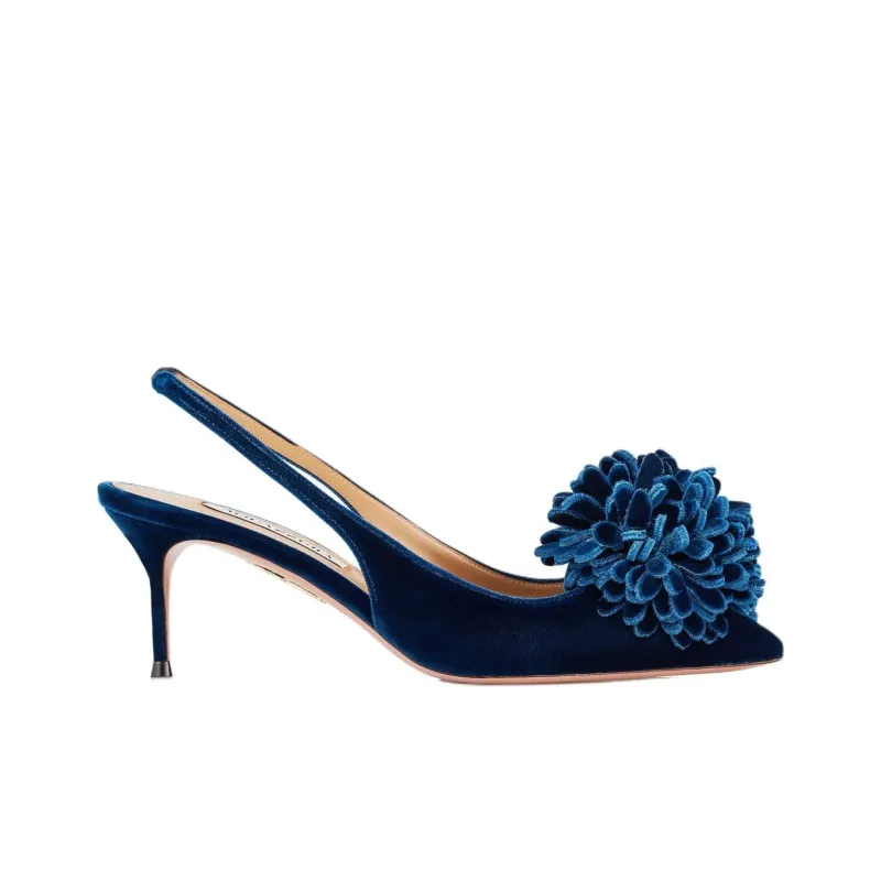 AQUAZZURA Couturier Slim Heel High Heels 6.5cm Women's Blue-1