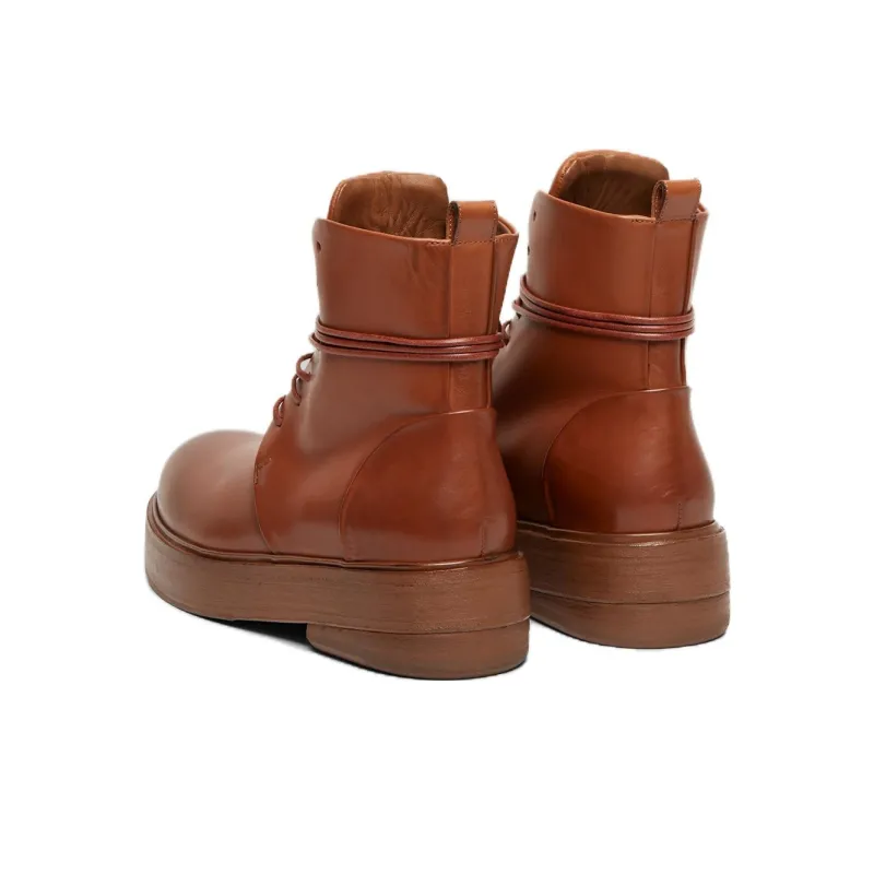 Marsèll Zuccolona Ankle Boots 2cm Women's Brown-3