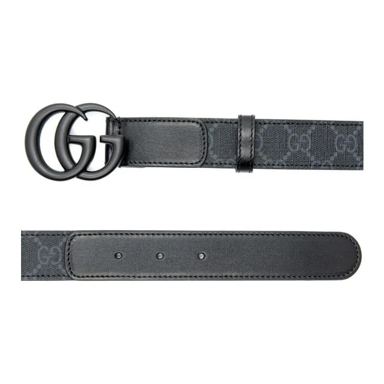 GUCCI Gg Supreme Buckle Belt-3
