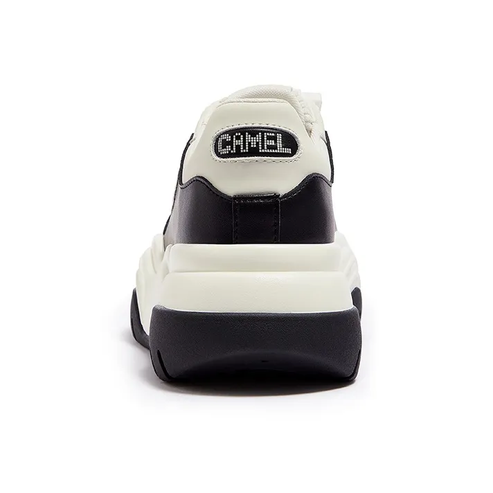 CAMEL Anti-Slip And Wear-Resistant Height Increasing Low-Top Skateboard Shoes Women's-4