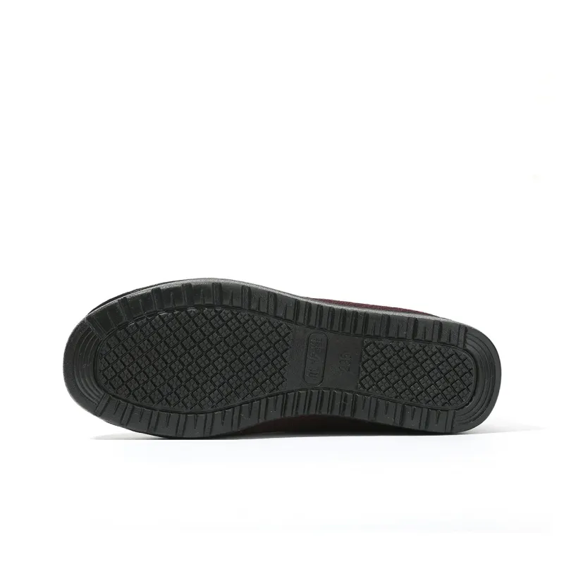 Old Meihua Casual Single Shoes Women's Fuchsia-4