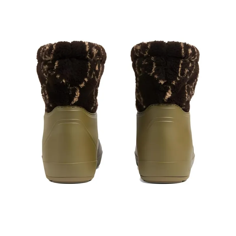 GUCCI Ankle Boot 'Two Toned Teddy Green Brown'-4