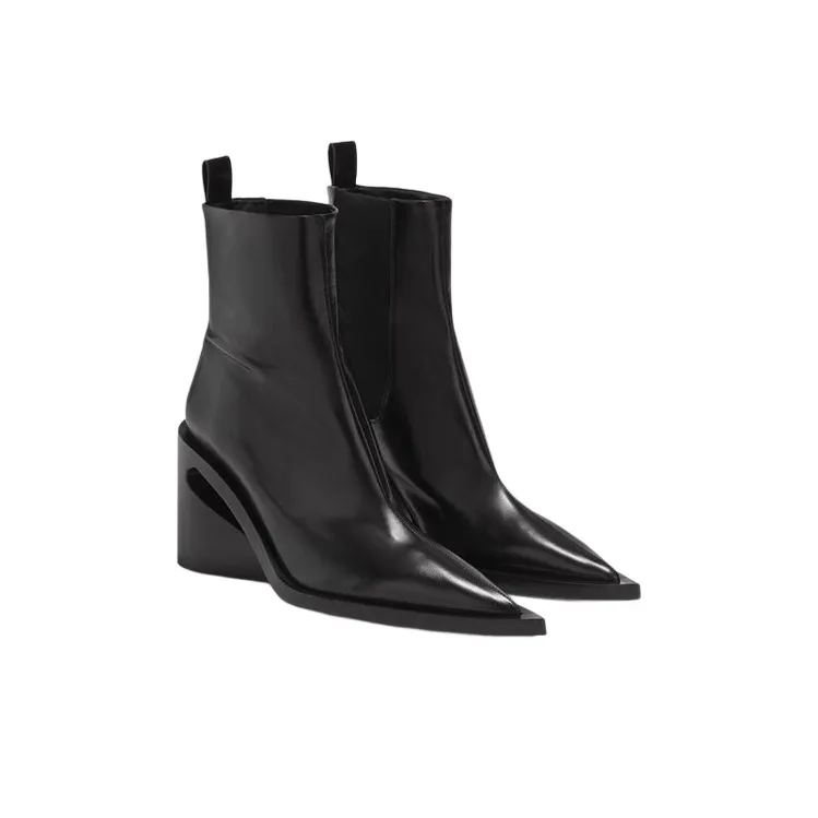 JIL SANDER Nikki Ankle Boots Women's Black-2