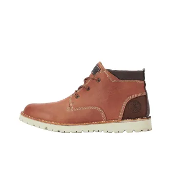 BARBOUR Bedrock Ankle Boots Men's Umber