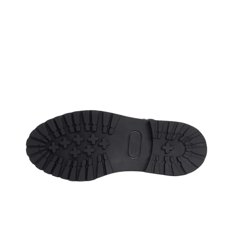 BARBOUR Tasmin Ankle Boots 4cm Women's Black-5