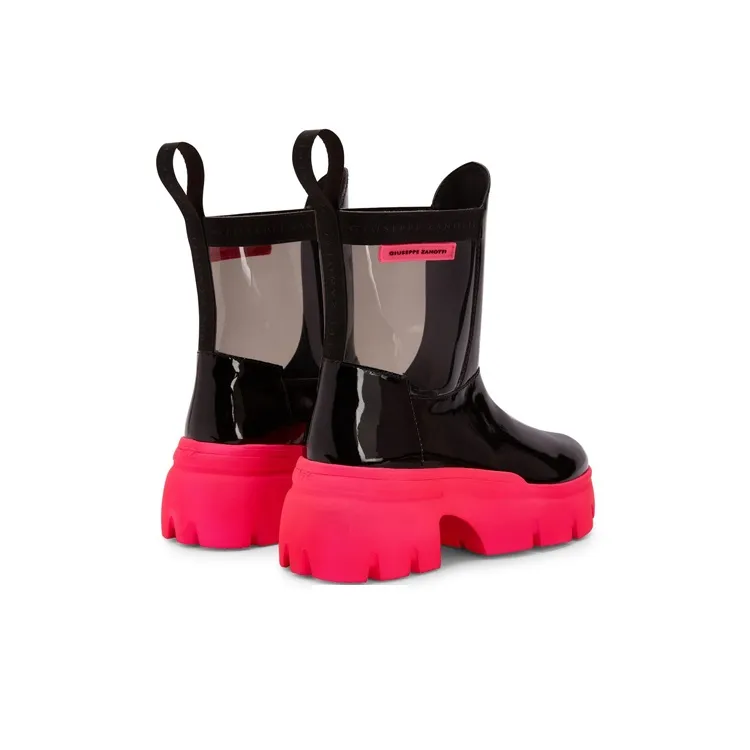Giuseppe Zanotti Apocalypse Riot Logo patch Boots-3