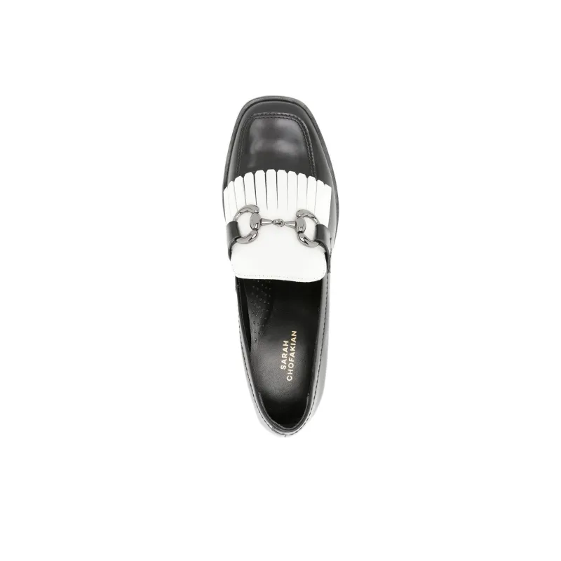 Sarah Chofakian Sapato Loafer Fortunato High Heels 6cm Women's Black-4