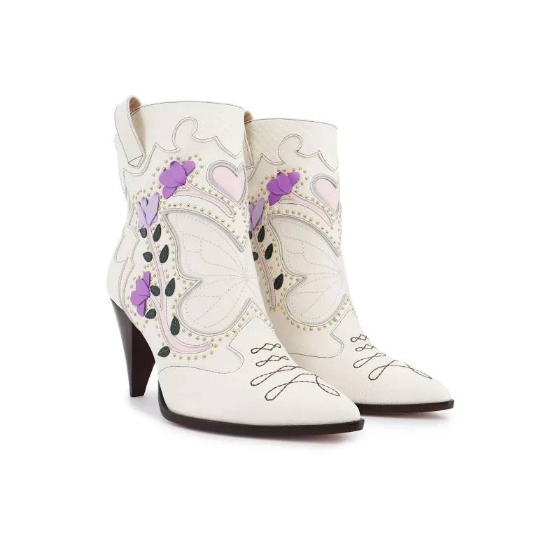 Sophia Webster Shelby 85mm Cowboy Boots-2