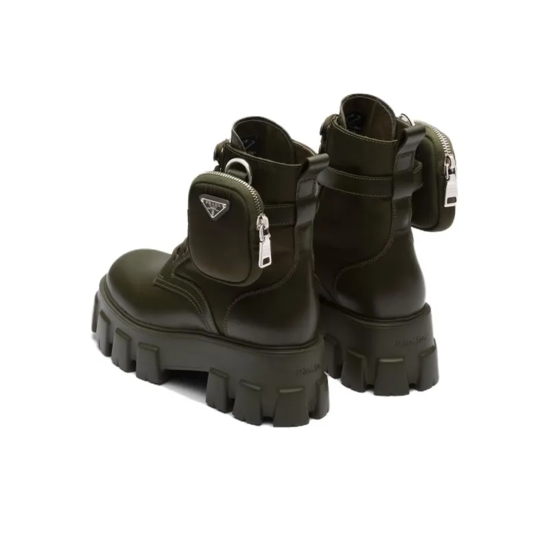 PRADA Monolith Ankle Boots-4