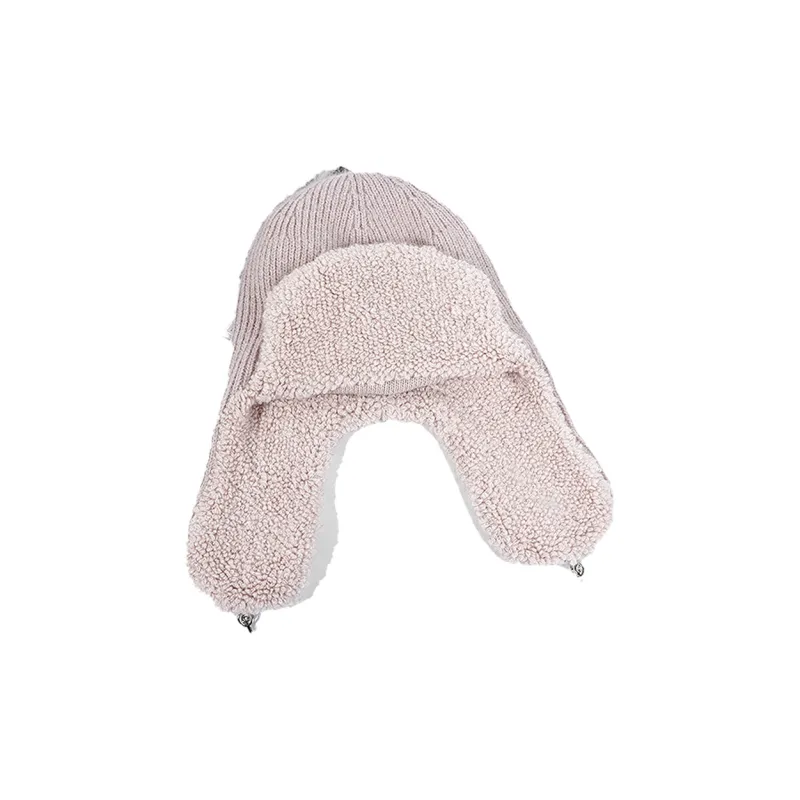 AAJF Rabbit Fur Blend Trapper Hats Unisex-13