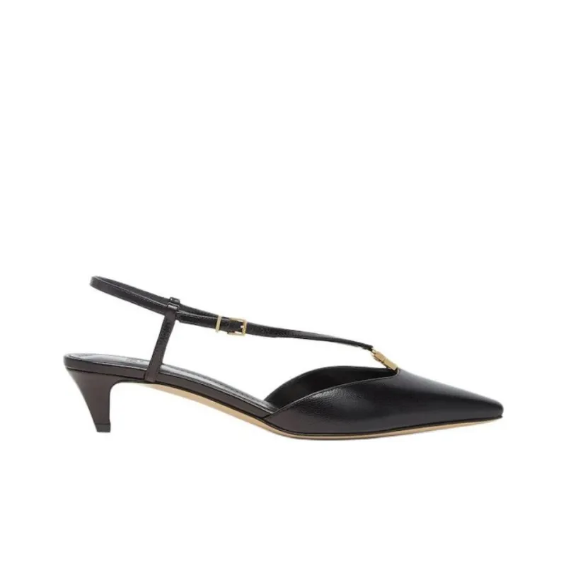 FENDI FFold Slingback Pumps-1