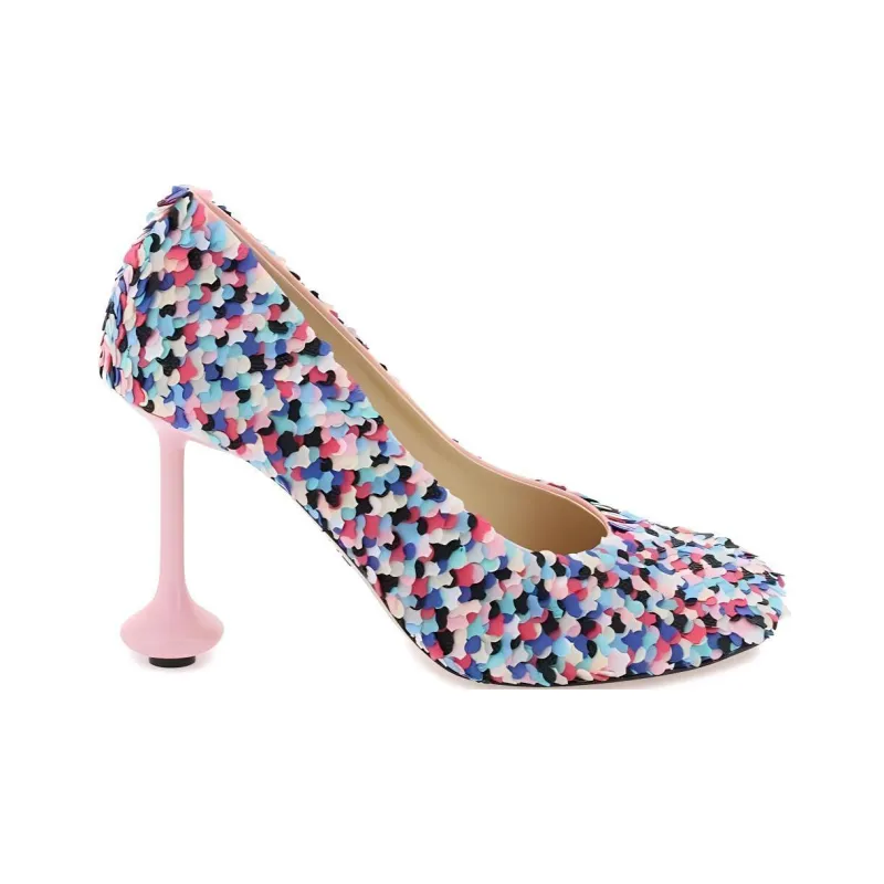 LOEWE Toy Irregular Heel High Heels 9cm Women's Multicolor-1