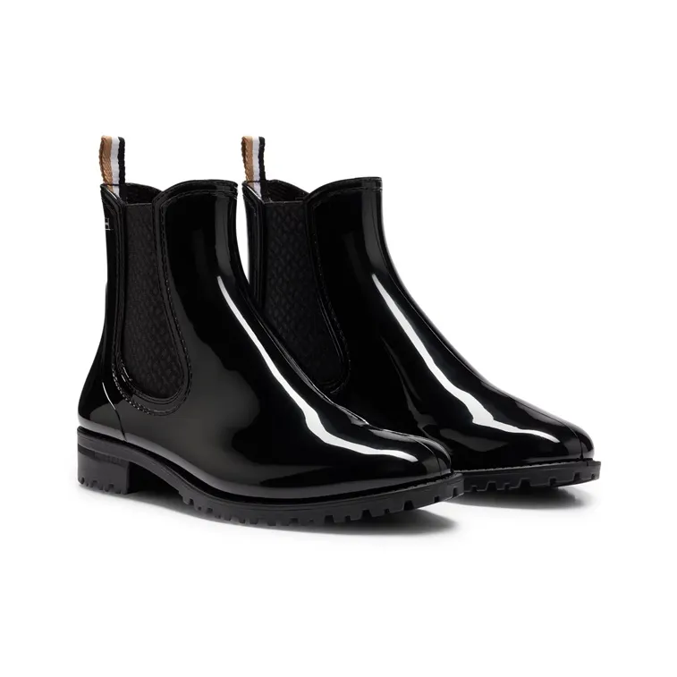 HUGO BOSS Short Chelsea Boots Women's Black-2