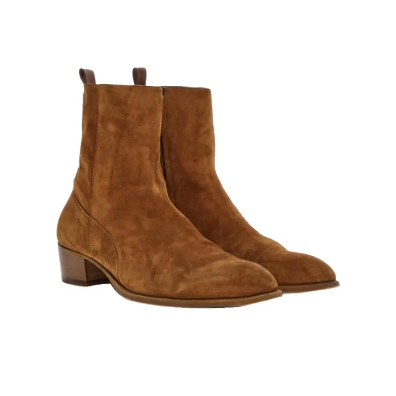 Roberto Cavalli Ankle Boots Men's Brown-2