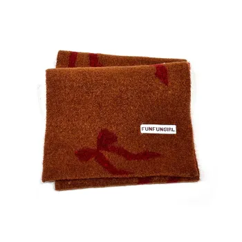 PISHUSHU Wool Blend Knit Scarves Women's