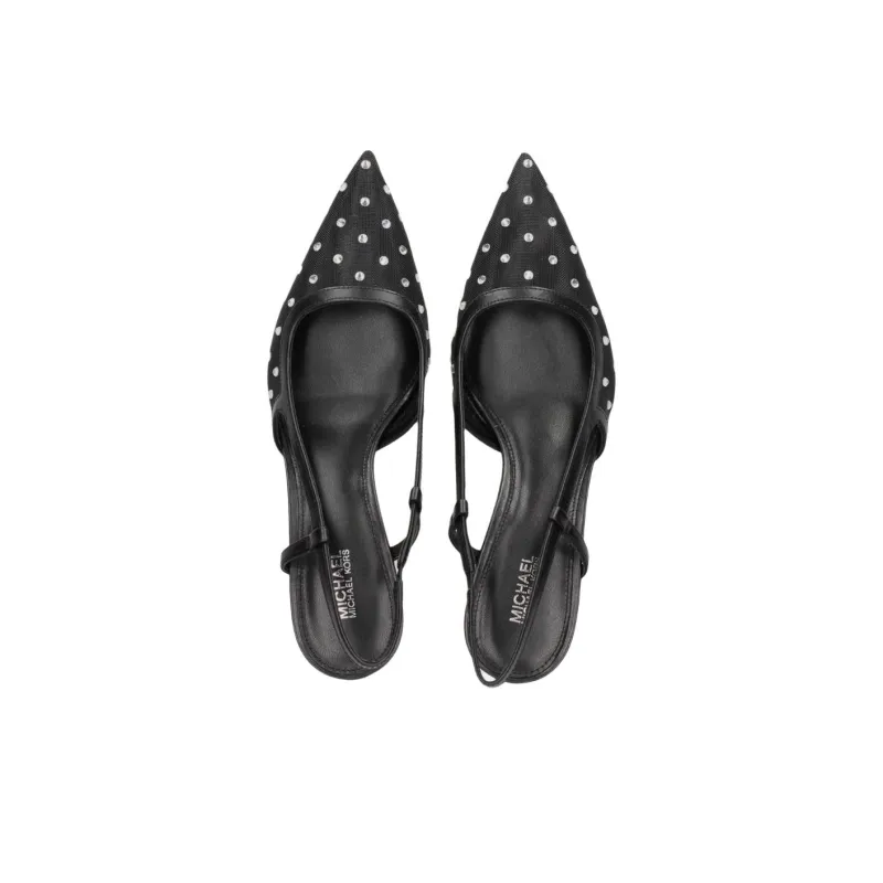 MICHAEL KORS Alora Slim Heel High Heels 6.5cm Women's Black-4
