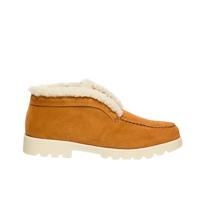 Santoni Shearling Ankle Boots Women's-1