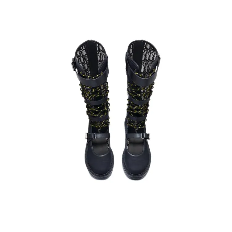 DIOR Dioranger Knee-high Boots Women's Black-2
