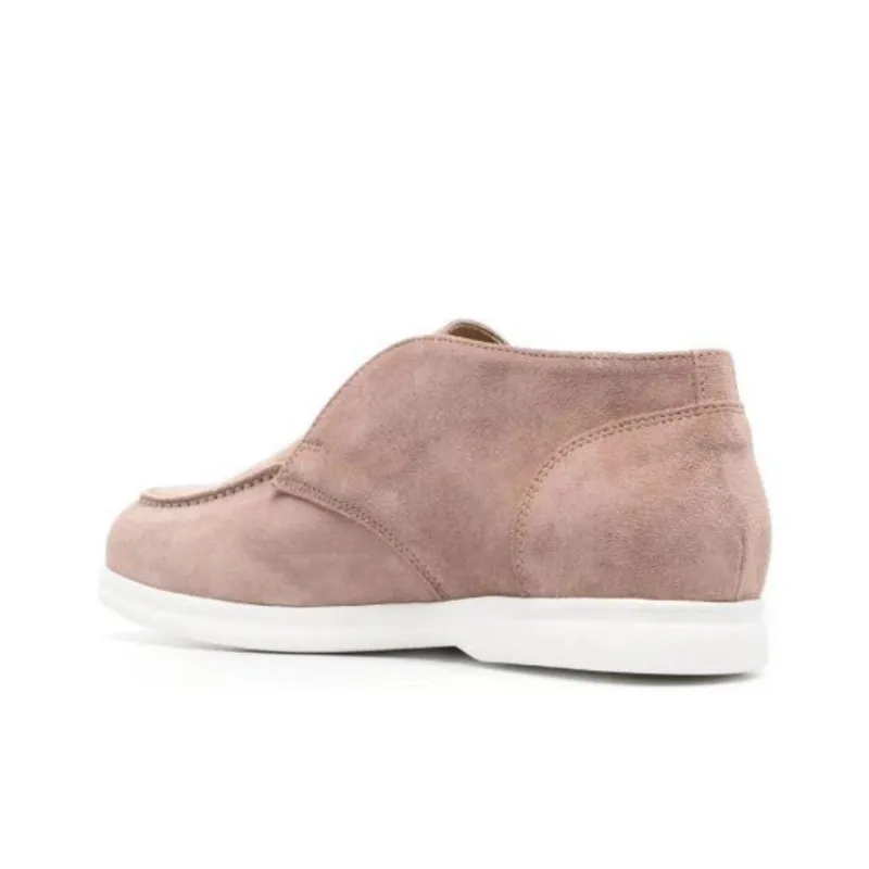 DOUCAL'S Ankle length Suede Loafers Women's-4