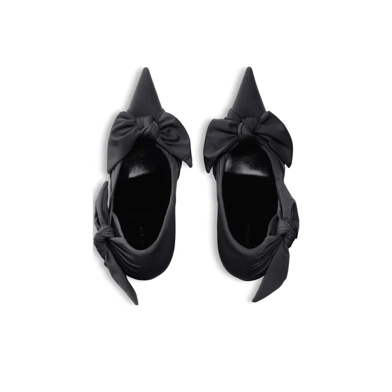 Balenciaga Knife Slim Heel High Heels 11cm Women's Black-2