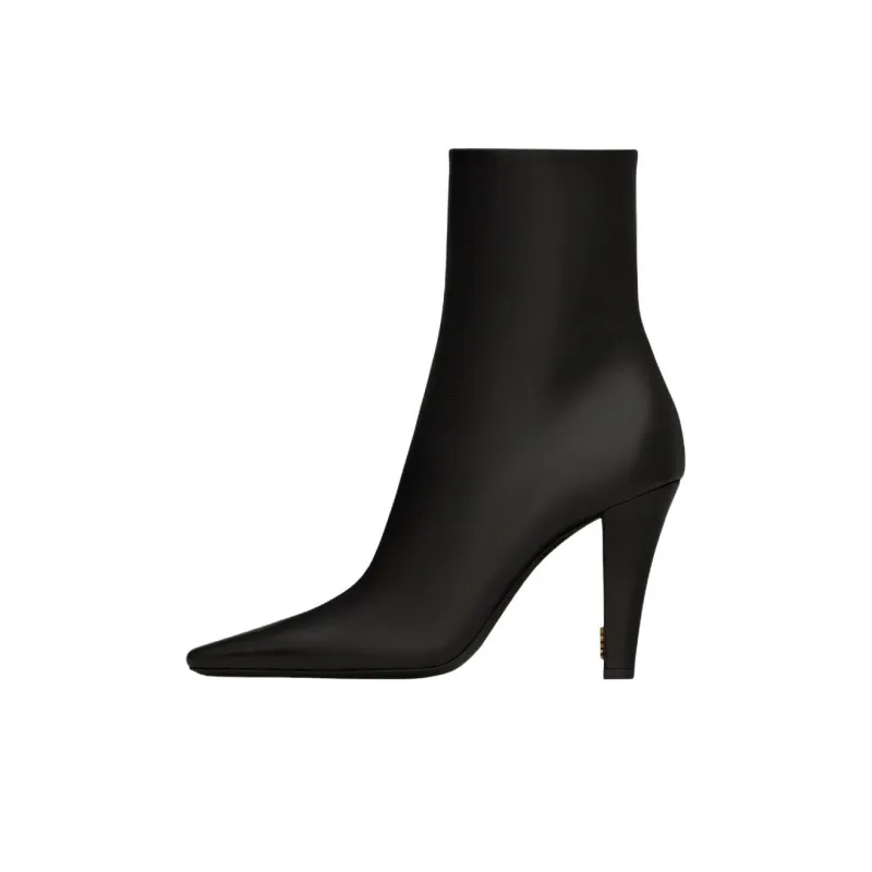 SAINT LAURENT Jill Pointed Toe Boots Women's-0