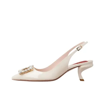 Roger Vivier Slim Heel High Heels 5.5cm Women's White