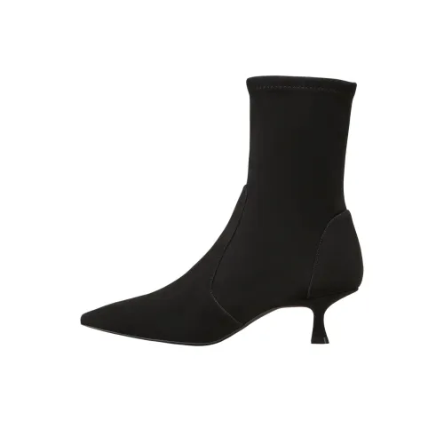 Stuart Weitzman/SW Naomi Ankle Boots 5cm Women's Black