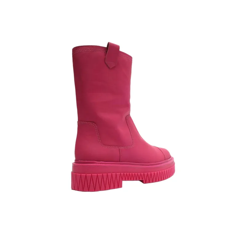 Schutz Jacy Ankle Boots 5cm Women's Bright Pink-6