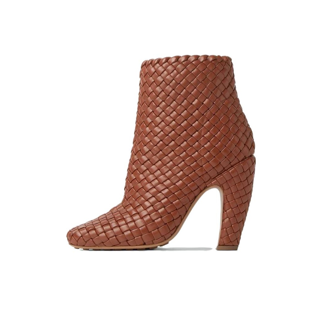 Bottega Veneta Red Boots on Sale & Authentic - POIZON