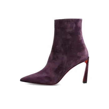 CL LUBOTING Ankle Boots Women's Dark Purple