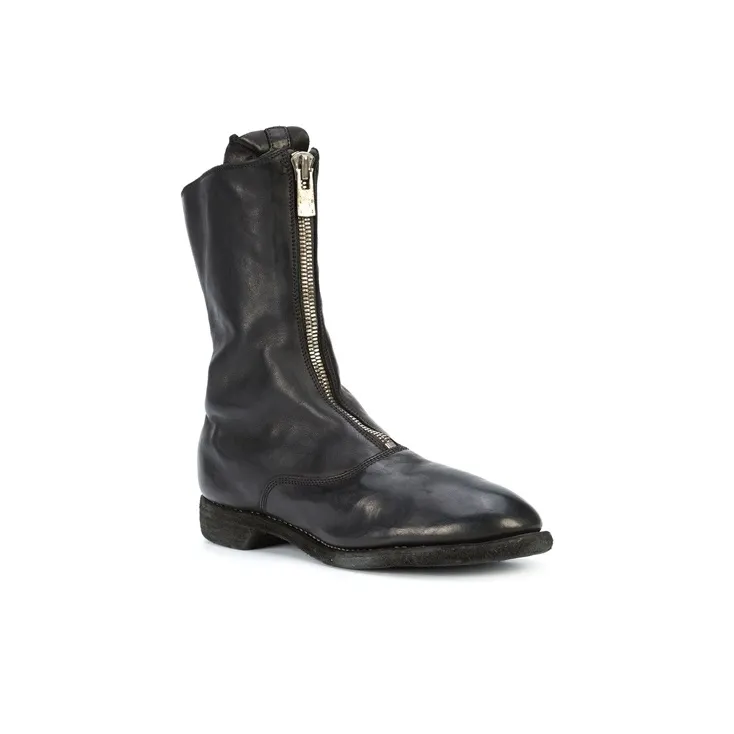 GUIDI Zip-up Ankle Boots-2