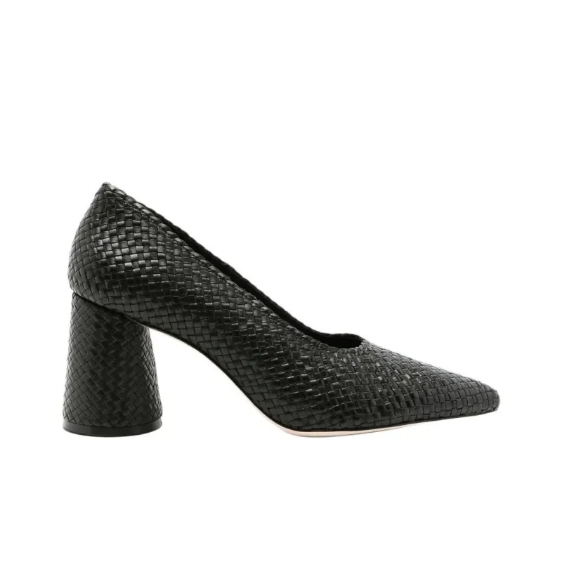 Sarah Chofakian Scarpin Liam Chunky Heel High Heels 6.5cm Women's Black-1