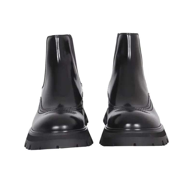 Alexander McQueen Wander Chelsea Boots 'Core Black' Women's-3