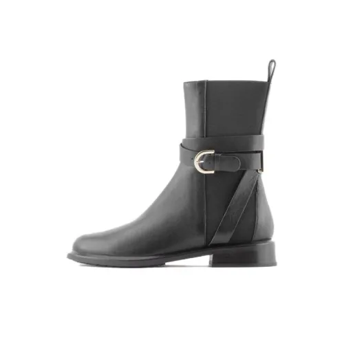 EMPORIO ARMANI Ankle Boots Women's Black