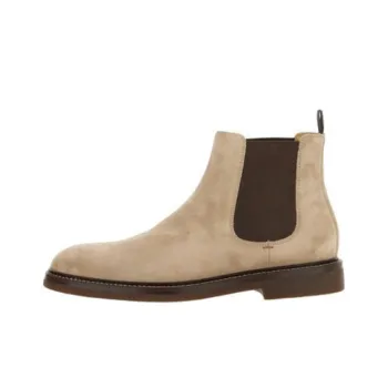 Brunello Cucinelli Elasticated Panelled Chelsea Ankle Boots