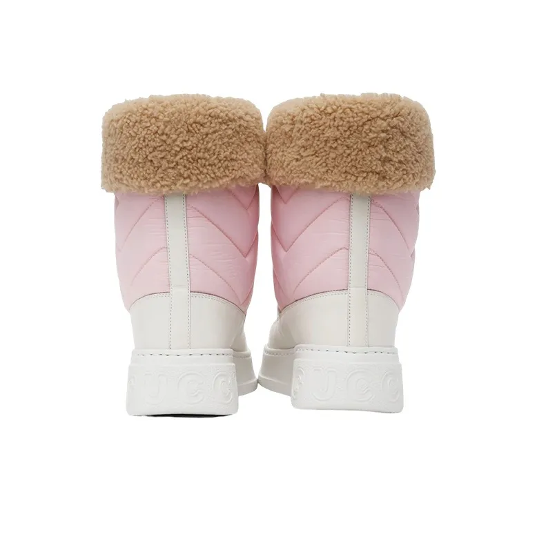 GUCCI Ankle Boots Women's Pink-3