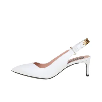 MOSCHINO 65mm Logo Slingback-strap Pumps