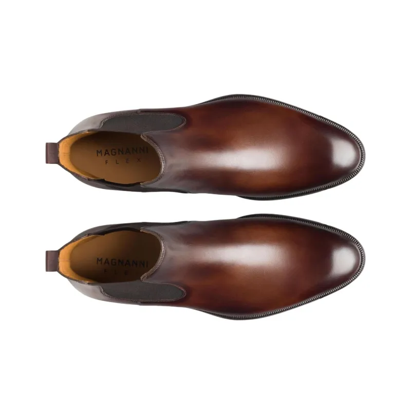 Magnanni Hanson Chelsea Boots Men's Brown-3