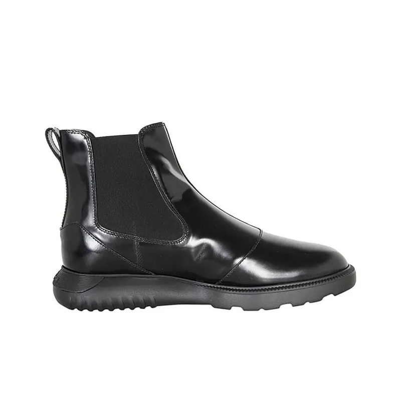 HOGAN H600 Leather Chelsea Boots-1