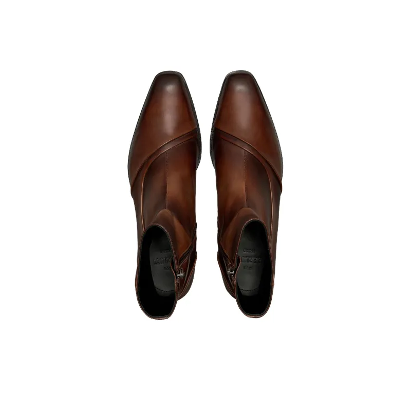 BERLUTI Ankle Boots Men's Brown-3