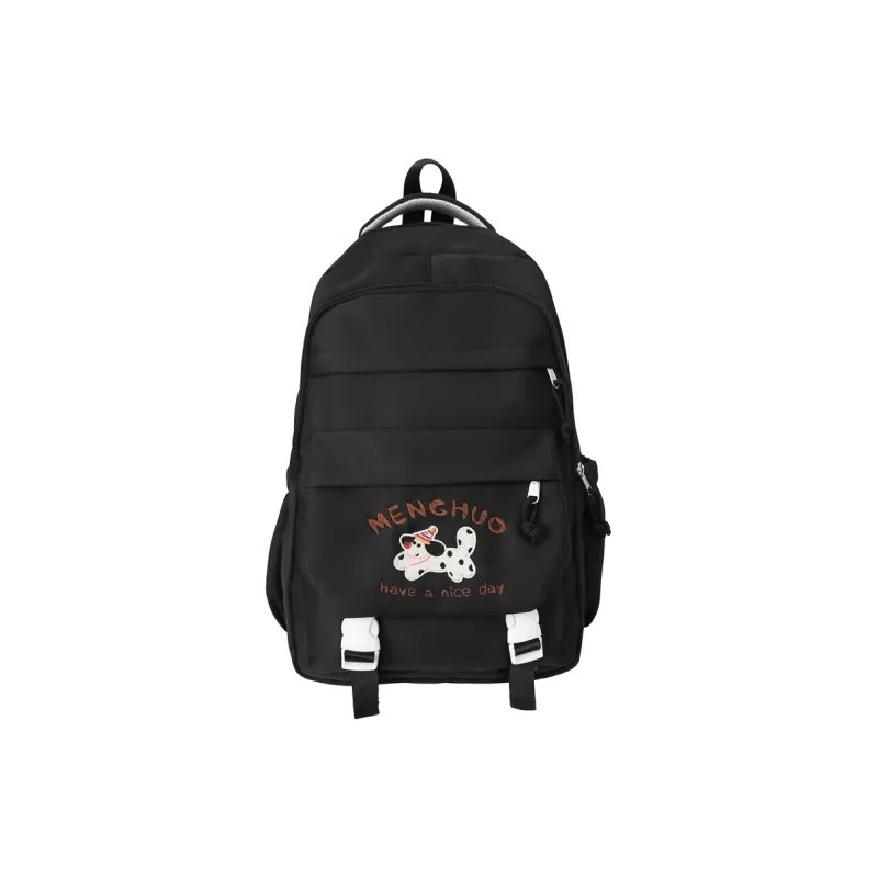 Debecca Cotton Backpack Large Size Unisex Multicolor-4